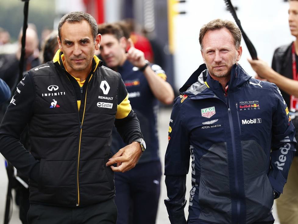 Cyril Abiteboul, Christian Horner