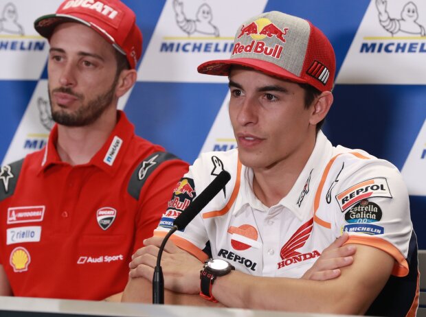 Andrea Dovizioso, Marc Marquez Andrea Dovizioso, Marc Marquez