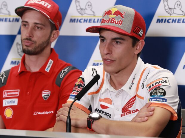 Andrea Dovizioso, Marc Marquez