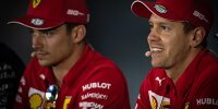 Bild zum Inhalt: Sebastian Vettel: Leclerc zwingt mich dazu, besser zu werden