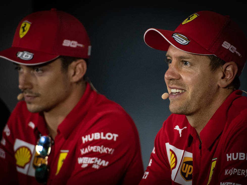 Sebastian Vettel, Charles Leclerc