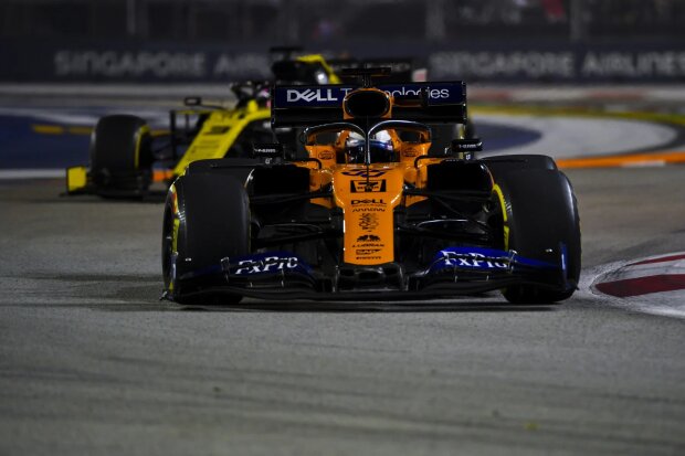 Carlos Sainz Daniel Ricciardo McLaren McLaren F1 Team F1 ~Carlos Sainz (McLaren) und Daniel Ricciardo (Renault) ~ 