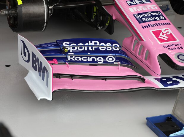 Frontflügel bei Racing Point Frontflügel bei Racing Point