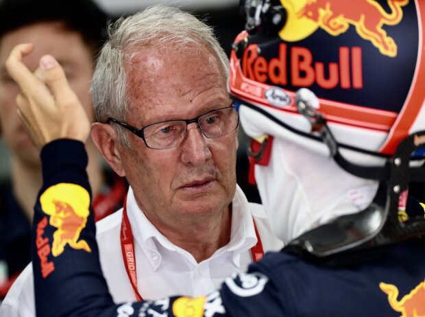 Helmut Marko und Pierre Gasly Helmut Marko und Pierre Gasly