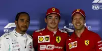 Bild zum Inhalt: Formel 1 Singapur 2019: Vettel verpasst Pole, Leclerc jubelt