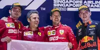 Bild zum Inhalt: Formel 1 Singapur 2019: "Undercut" beschert Vettel den Sieg!