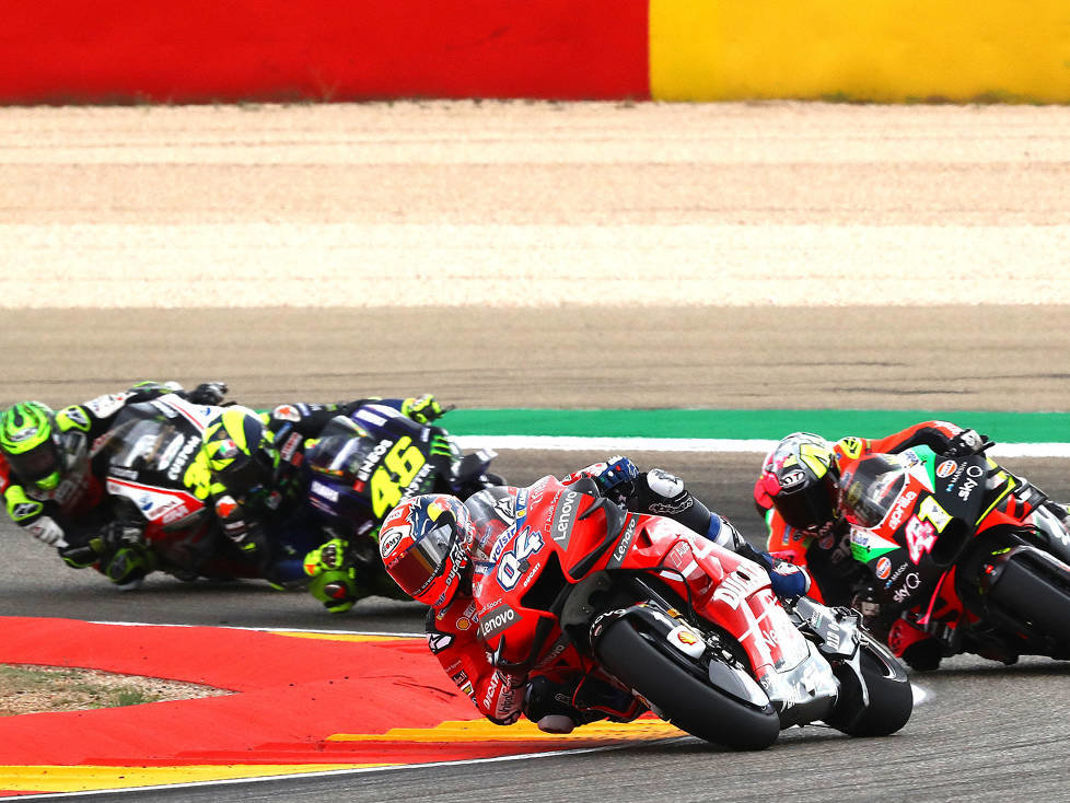 Aleix Espargaro, Andrea Dovizioso, Cal Crutchlow, Valentino Rossi