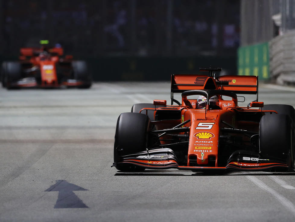 Sebastian Vettel, Charles Leclerc