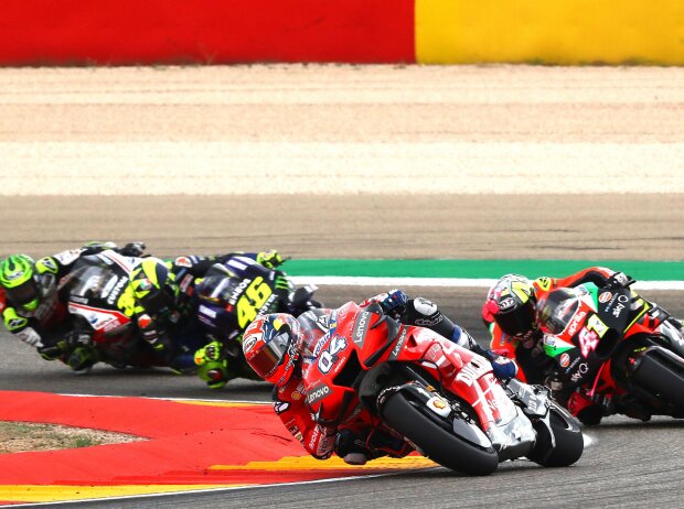 Aleix Espargaro, Andrea Dovizioso, Cal Crutchlow, Valentino Rossi