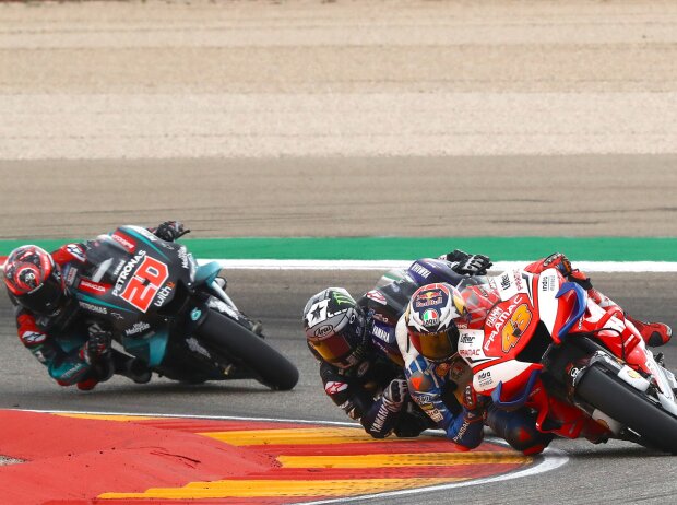 Fabio Quartararo, Jack Miller, Maverick Vinales