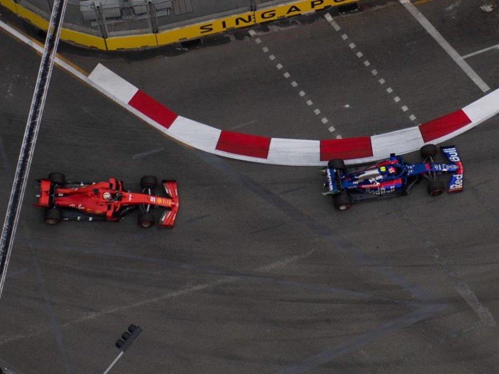 Pierre Gasly, Sebastian Vettel