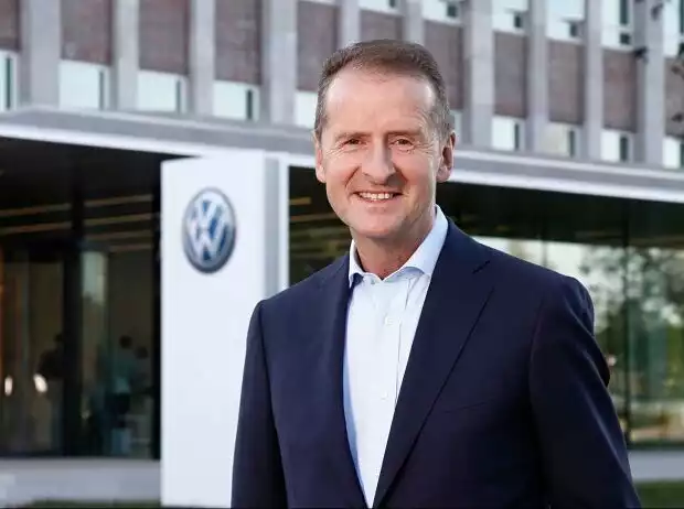 Volkswagen-Chef Herbert Diess Titel-Bild zur News: Volkswagen-Chef Herbert Diess