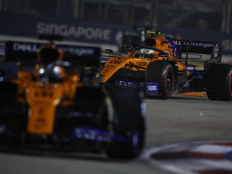 Carlos Sainz, Lando Norris