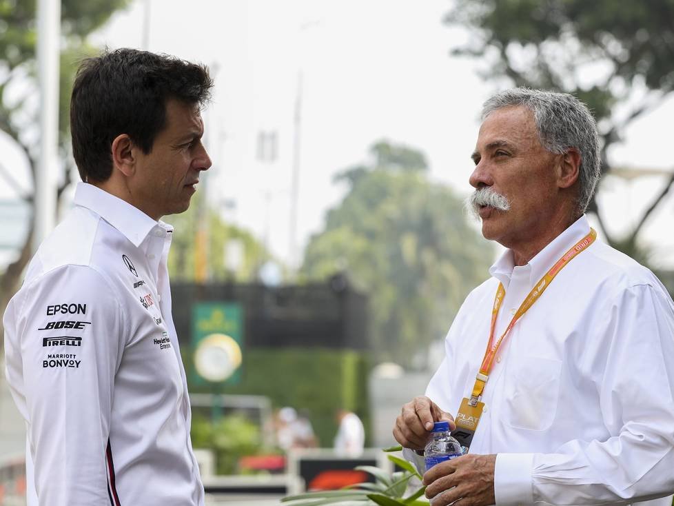 Toto Wolff, Chase Carey