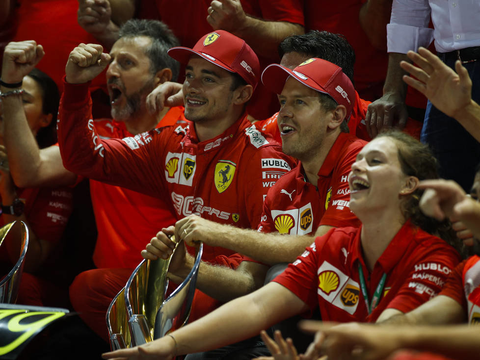 Sebastian Vettel, Charles Leclerc