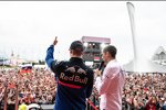 Daniil Kwjat (Toro Rosso) und Witali Petrow 