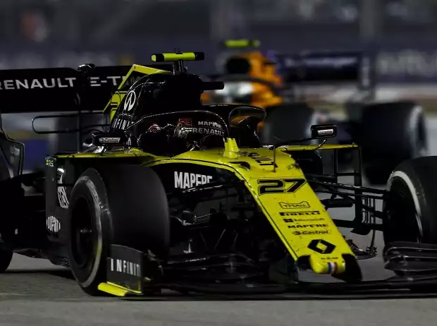 Nico Hülkenberg, Lando Norris Titel-Bild zur News: Nico Hülkenberg, Lando Norris