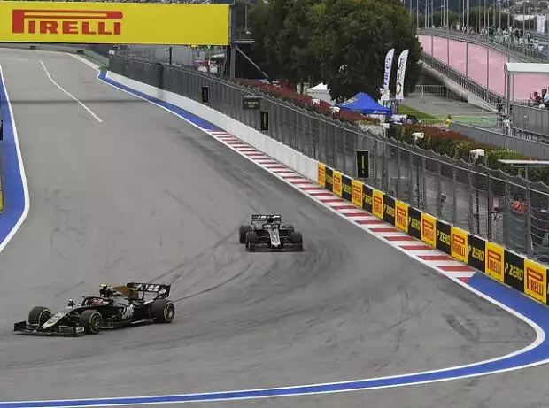 Kevin Magnussen, Romain Grosjean Titel-Bild zur News: Kevin Magnussen, Romain Grosjean