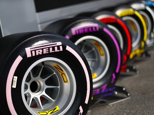 Titel-Bild zur News: Pirelli-Reifen für die Formel 1