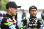 Jonathan Rea und Leon Haslam