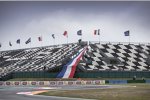 Tribünen in Magny-Cours