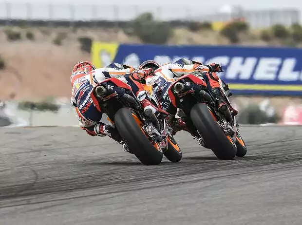 Titel-Bild zur News: Marc Marquez, Jorge Lorenzo