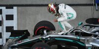 Bild zum Inhalt: Formel-1-Live-Ticker: Lewis Hamilton holt sich nächsten Schumacher-Rekord