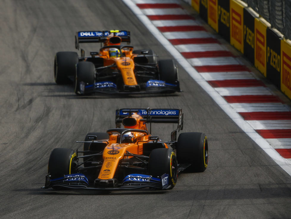 Carlos Sainz, Lando Norris