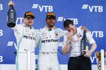 Valtteri Bottas (Mercedes) und Lewis Hamilton (Mercedes) 