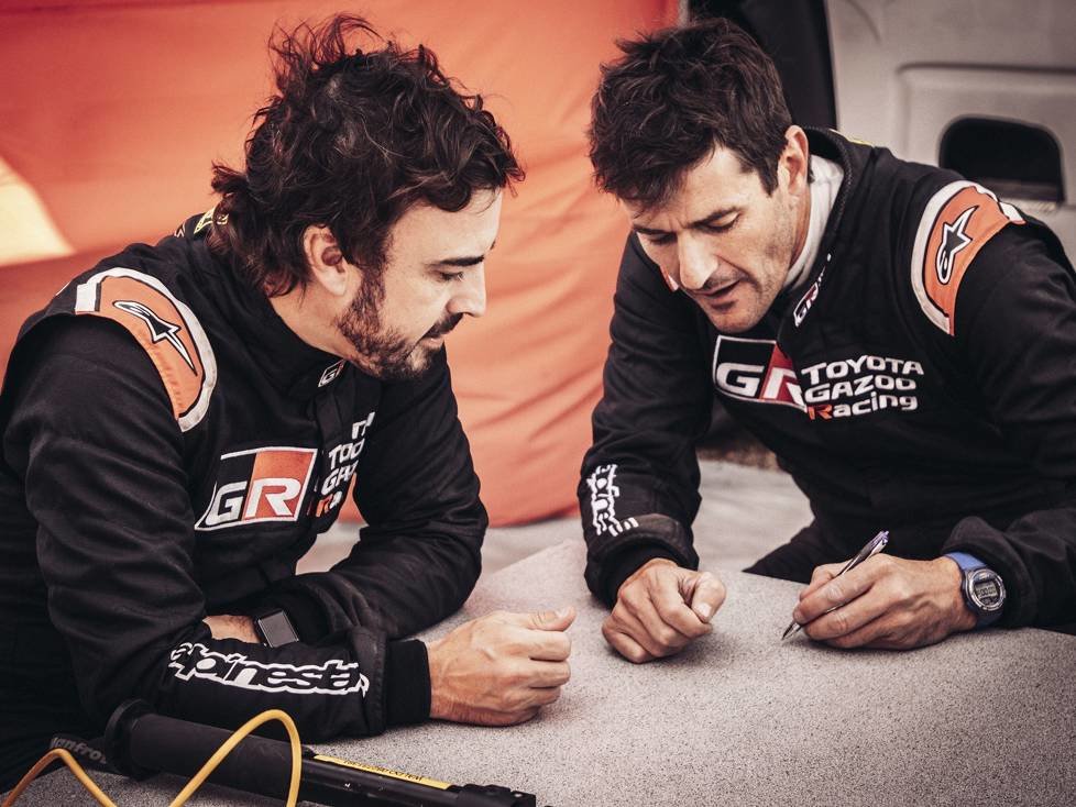 Fernando Alonso, Marc Coma