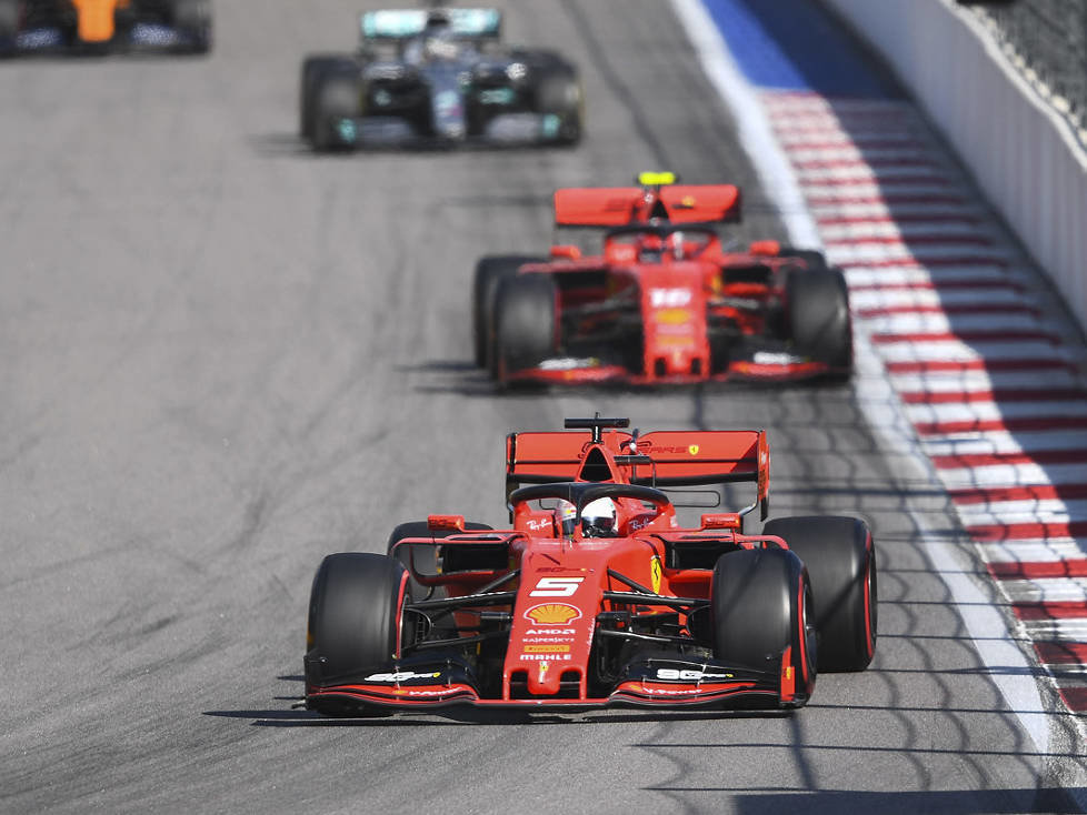 Sebastian Vettel, Charles Leclerc