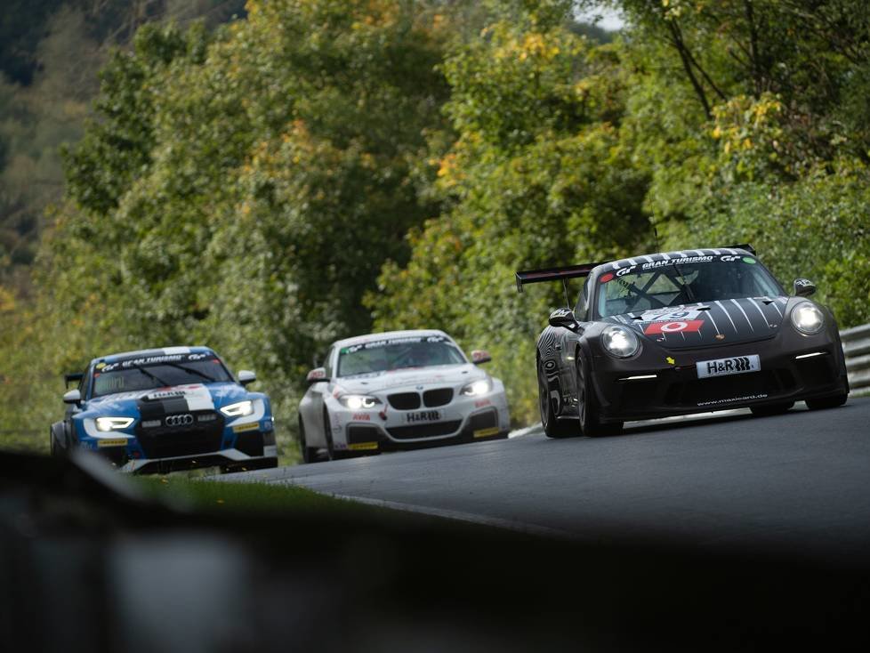 Porsche 911 GT3 Cup, Audi RS3 LMS, BMW M240i Racing