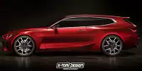 Bild zum Inhalt: BMW Concept 4 Shooting Brake lässt uns den Mega-Grill vergessen