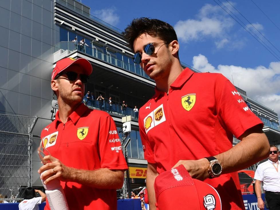 Sebastian Vettel, Charles Leclerc