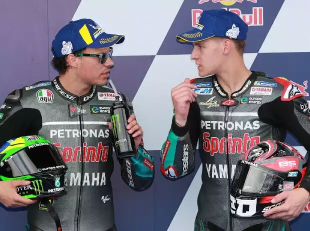 Franco Morbidelli, Fabio Quartararo Titel-Bild zur News: Franco Morbidelli, Fabio Quartararo