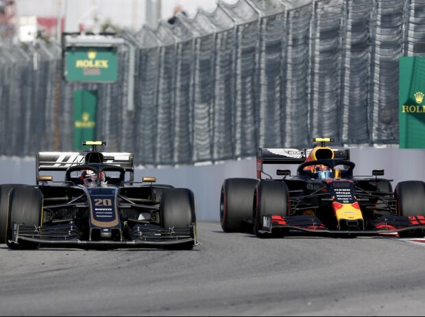 Kevin Magnussen, Alexander Albon Kevin Magnussen, Alexander Albon