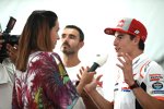 Andrea Schlager und Marc Marquez (Honda) 