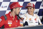 Marc Marquez (Honda) und Andrea Dovizioso (Ducati) 