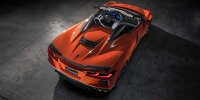 Bild zum Inhalt: Corvette C8 Cabrio (2020) debütiert als erste Klappdach-Vette