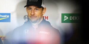 Jenson Button auf P9: Van der Linde "dreckigster Fahrer aller Zeiten!"