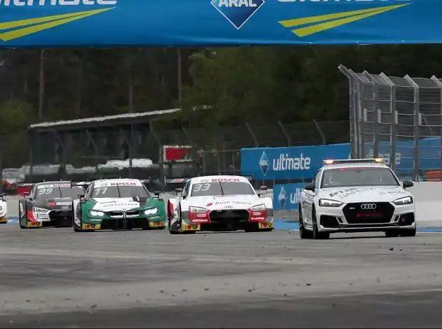 Safety-Car, Rene Rast, Marco Wittmann Titel-Bild zur News: Safety-Car, Rene Rast, Marco Wittmann