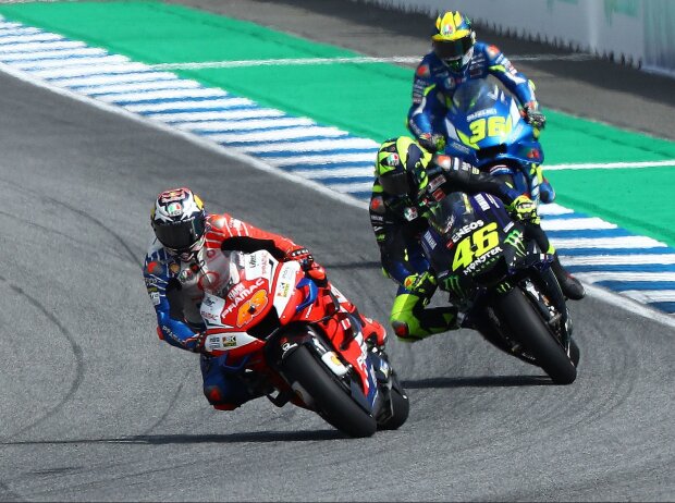 Jack Miller, Valentino Rossi, Joan Mir Jack Miller, Valentino Rossi, Joan Mir