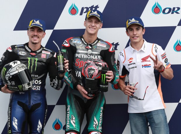 Fabio Quartararo, Maverick Vinales, Marc Marquez