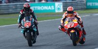 Bild zum Inhalt: MotoGP Thailand 2019: Marc Marquez siegt knapp und ist Weltmeister!