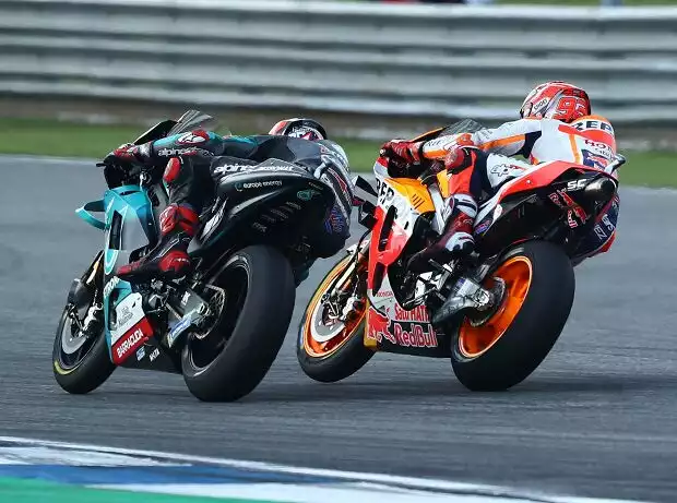 Titel-Bild zur News: Fabio Quartararo, Marc Marquez