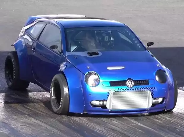 Zweimotoriger VW Lupo Titel-Bild zur News: Zweimotoriger VW Lupo
