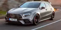 Bild zum Inhalt: Mercedes-AMG A 45/CLA 45 (2019): Infos und Preise zu den krassen Kompakten