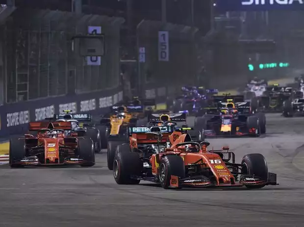 Charles Leclerc, Lewis Hamilton, Sebastian Vettel, Max Verstappen, Valtteri Bottas, Alexander Albon Titel-Bild zur News: Charles Leclerc, Lewis Hamilton, Sebastian Vettel, Max Verstappen, Valtteri Bottas, Alexander Albon