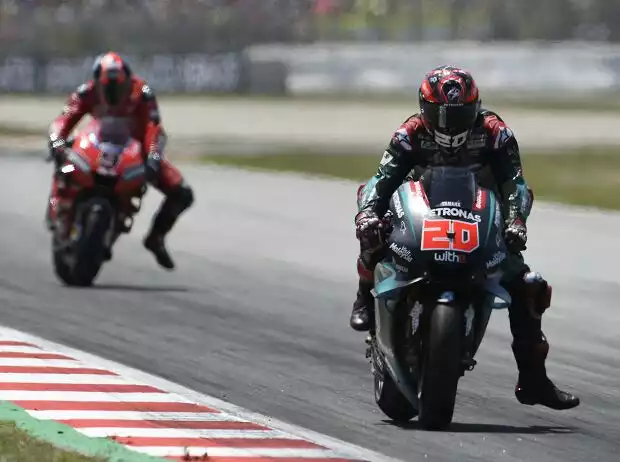 Titel-Bild zur News: Fabio Quartararo, Danilo Petrucci