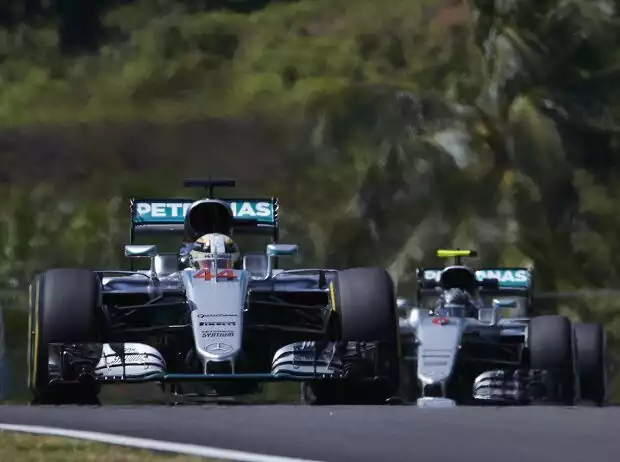 Lewis Hamilton, Nico Rosberg Titel-Bild zur News: Lewis Hamilton, Nico Rosberg
